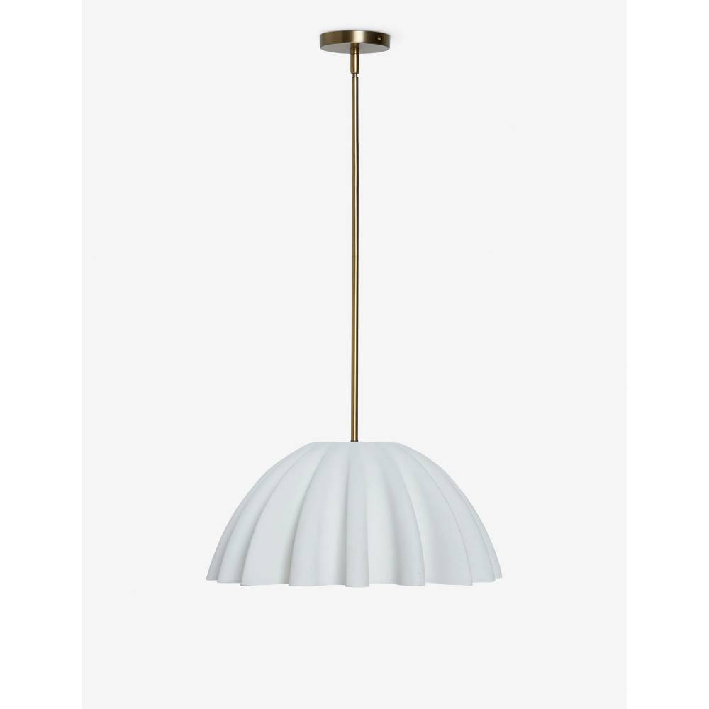 Nita Glass Pendant Light - Sleek Chrome Finish for Kitchen Island or Dining Room