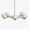 Nara Chandelier Elegant Ceiling Light for Dining Room, Living Room, or Entryway by