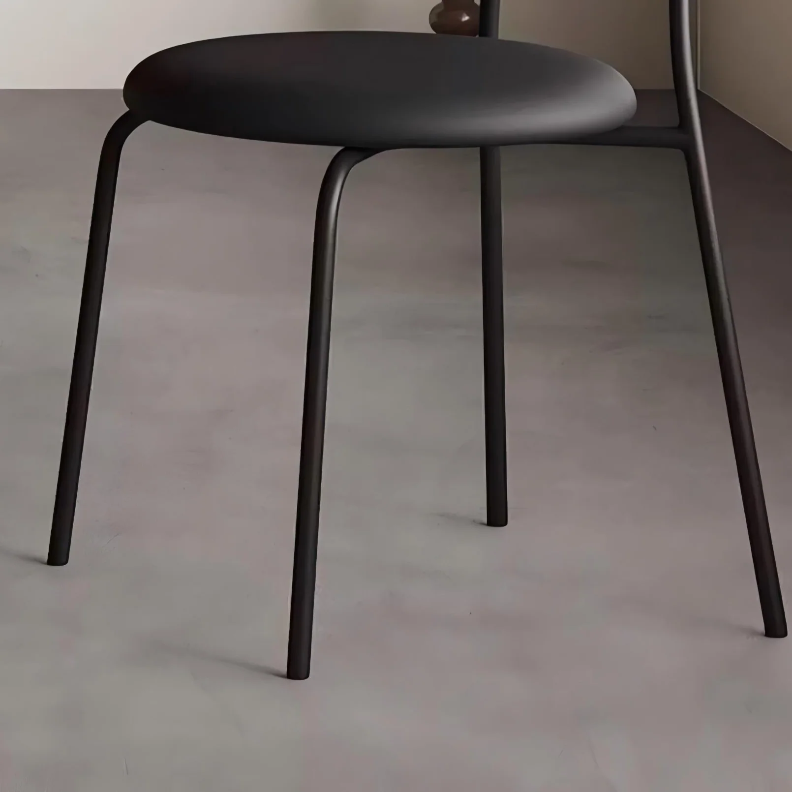 Woven Grace Dining Chair - Handwoven Rattan Seat with Wooden Frame in Natural Finish - Image 4